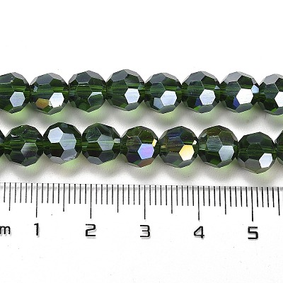 Transparent Glass Beads EGLA-A035-T8mm-B10-1