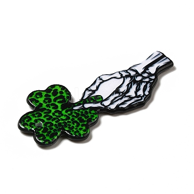Halloween Printed Acrylic Pendants MACR-G059-07A-1