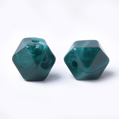 Acrylic Beads OACR-T007-09M-1
