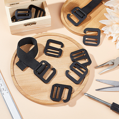 10Pcs Zinc Alloy Adjustable Buckles FIND-OC0002-03-1