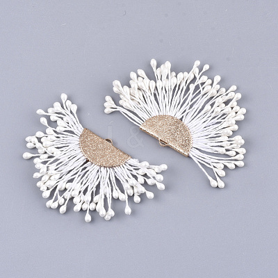 Polycotton(Polyester Cotton) Tassel Pendant Decorations FIND-T041-03-1