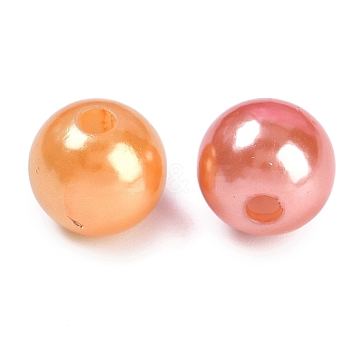 ABS Plastic Imitation Pearl Beads KY-G030-01A-1