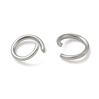 Non-Tarnish 304 Stainless Steel Open Jump Rings X-STAS-E066-01-3mm-1