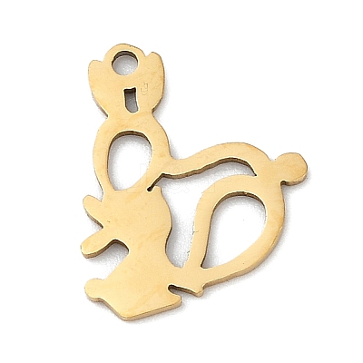 201 Stainless Steel Pendants STAS-F316-29G-01-1
