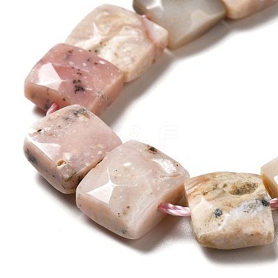 Natural Pink Opal Beads Strands G-G980-06-1