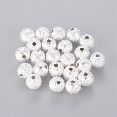 Brass Textured Beads EC225-S-1