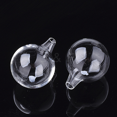 Handmade One Hole Blown Glass Globe Bottles LS-BLOW-T001-01D-1