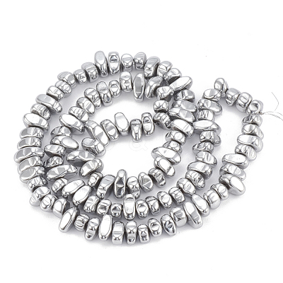 Electroplate Non-magnetic Synthetic Hematite Beads Strands X-G-T061-102O-1