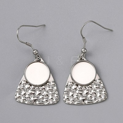 304 Stainless Steel Earring Hooks STAS-TAC0012-03P-1