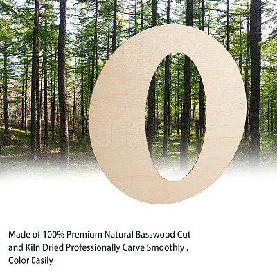 Unfinished Wood Shape WOOD-CN0001-010O-1