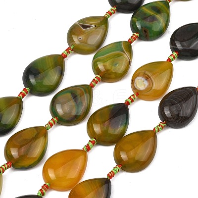 Natural Agate Beads Strands GG-T001-05-1