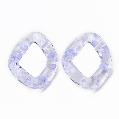 Transparent Acrylic Linking Rings OACR-N009-015A-B13-1