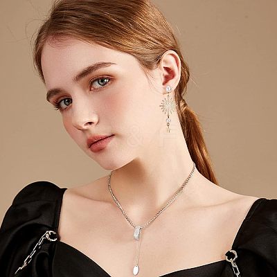 84Pcs 6 Styles Acrylic Imitation Pearl Beads Ball Stud Earring Findings STAS-FH0001-55-1