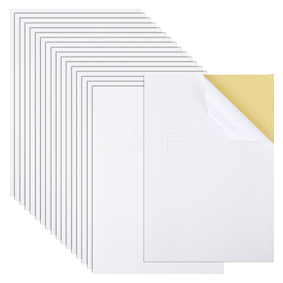 100 Sheets A4 Self-Adhesive Printable Sticker Paper AJEW-GO0002-85-1