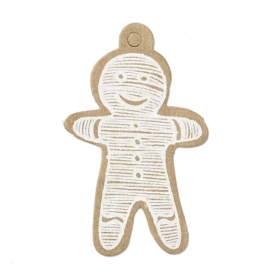 Christmas Theme Kraft Paper Gift Tags CDIS-L008-A06-1