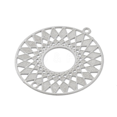 Non-Tarnish 304 Stainless Steel Connector Charms STAS-K257-33P-1
