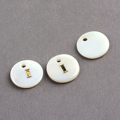 Freshwater Shell Pendants LS-SSHEL-S249-I-1