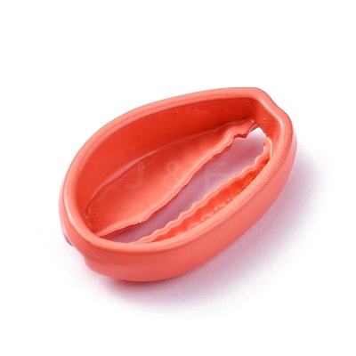 Baking Paint Alloy Beads X-PALLOY-CJC0001-18U-1