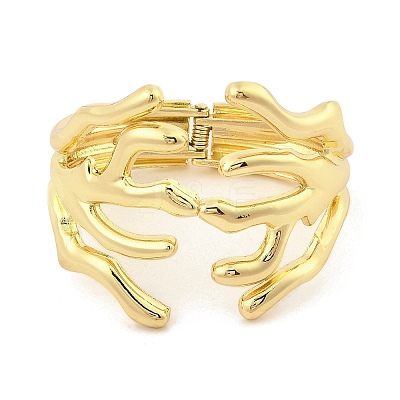 Alloy Wide Bangles for Women BJEW-L629-10G-1