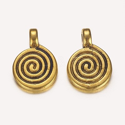 Tibetan Style Alloy Charms LS-X-GLF0339Y-1