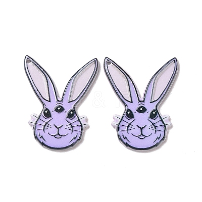 Printed Acrylic Pendants SACR-G030-04F-1