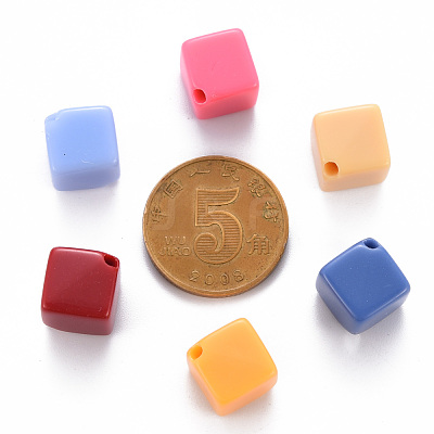 Opaque Acrylic Beads MACR-S373-13A-1