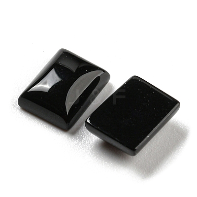 Natural Black Onyx Cabochons G-P513-05A-01-1