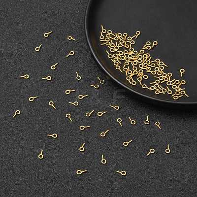 Iron Screw Eye Pin Peg Bails E561Y-G-FF-1