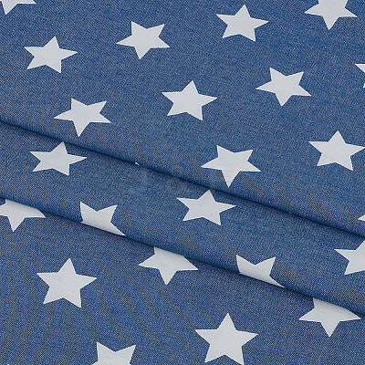 Cotton Denim Fabric DIY-WH0504-775A-03-1