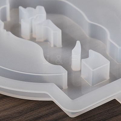 Candle Holder DIY Silicone Molds DIY-K073-11B-1