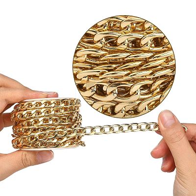 Aluminium Curb Chains CHA-CJC0001-01G-1