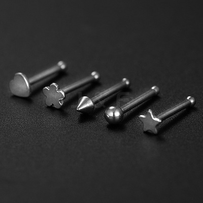 316L Surgical Stainless Steel Nose Bone Rings WG3D14E-04-1