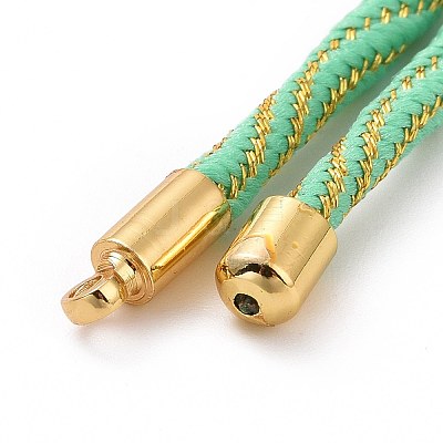Nylon Cord Silder Bracelets MAK-C003-03G-06-1