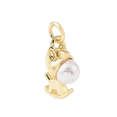 Brass Pendants KK-CBA9CBD-18G-1