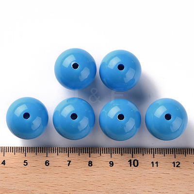 Opaque Acrylic Beads MACR-S370-C20mm-9-1