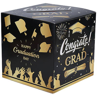 1Pc Graduation Party Paper Voting Decorative Boxes CBOX-SP0001-06A-1