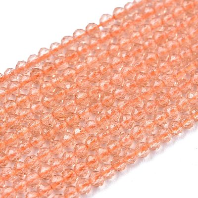 Glass Beads Strands G-K185-16T-1