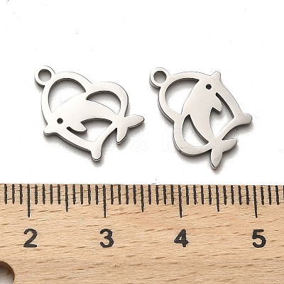 Non-Tarnish Valentine's Day 316 Surgical Stainless Steel Charms STAS-H190-15P-03-1