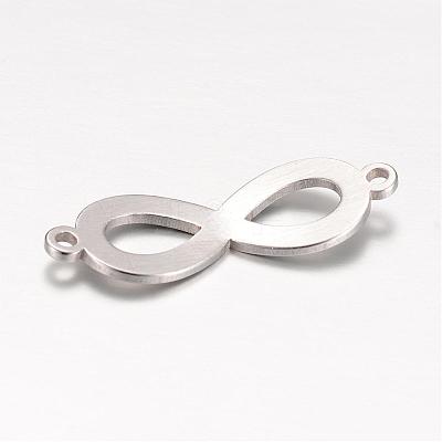 Tarnish Resistant 201 Stainless Steel Links connectors STAS-S059-06B-1