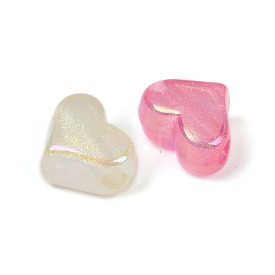Transparent Acrylic European Beads MACR-L007-15-1