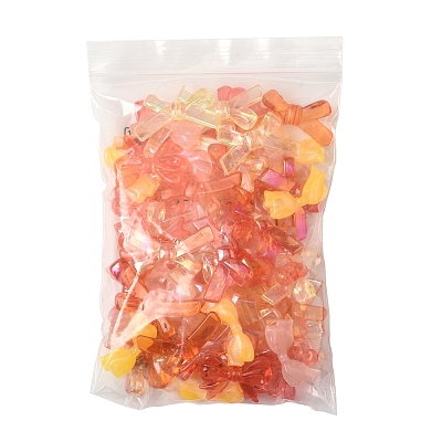 70Pcs 7 Styles Opaque & Transparent Acrylic Beads TACR-FS0001-59-1