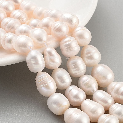 Natural Cultured Freshwater Pearl Beads Strands PEAR-P062-11B-1