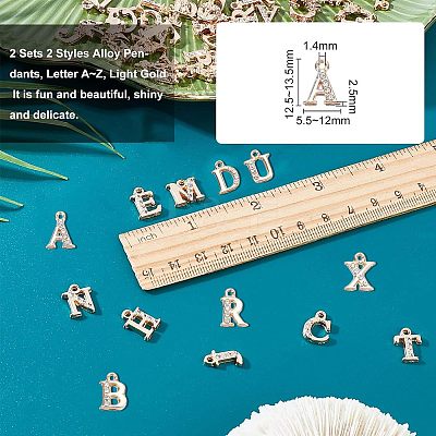 2 Sets Alloy Pendants FIND-NB0001-40-1