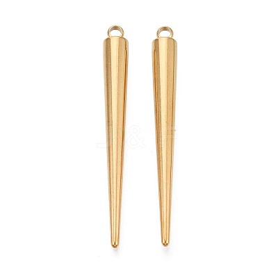 304 Stainless Steel Pendants STAS-T075-22F-G-1