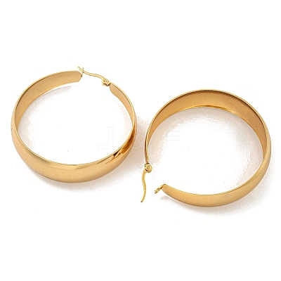 202 Stainless Steel Hoop Earring EJEW-H003-09G-03-1