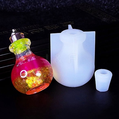 DIY Wishing Bottle Silicone Molds DIY-M049-01F-1