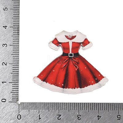 Printed Acrylic Pendants SACR-B008-02B-1
