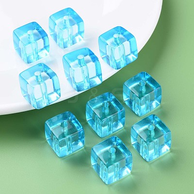 Transparent Acrylic Beads MACR-S374-14-B01-1