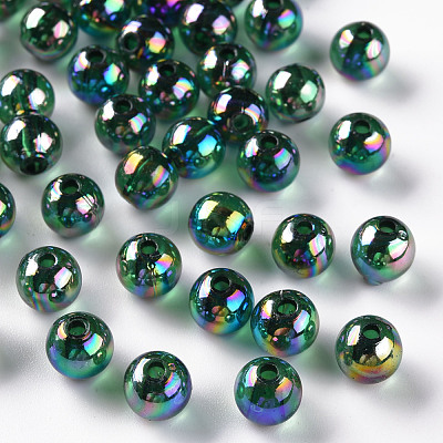 Transparent Acrylic Beads MACR-S370-B8mm-735-1