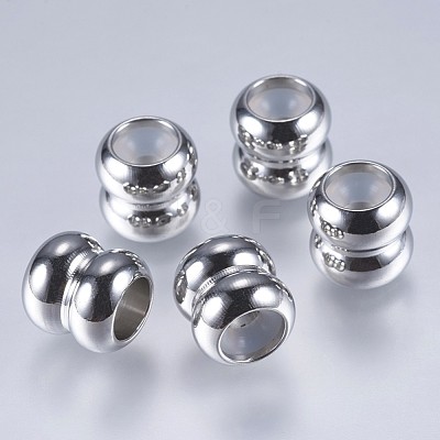 201 Stainless Steel Beads STAS-F145-05-1